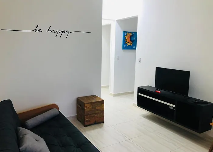 Apto Aconchegante, Bem Localizado, Churrasqueira Na Varanda, Servico De Limpeza Diaria, Servico De Praia - Pitangueiras - Guaruja