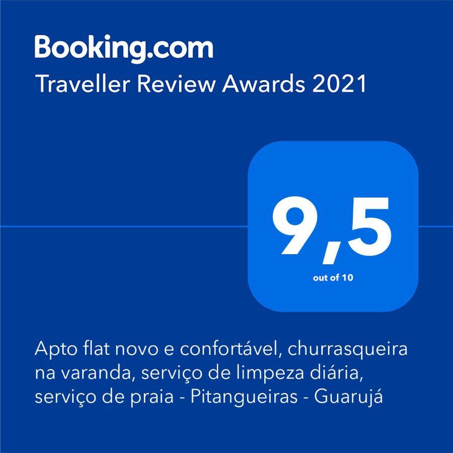 Apto Aconchegante: Beachfront Comfort With Bbq & Daily Cleaning